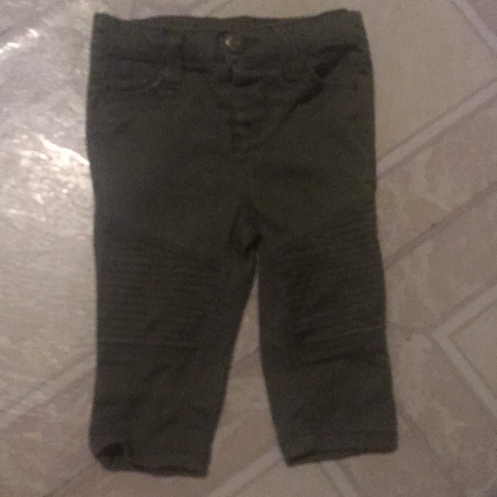 Koala Kids Hunter Green jeans 0-3 months